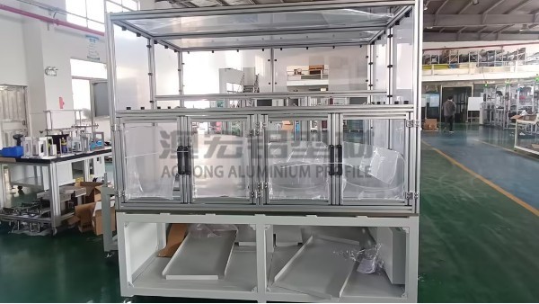 包裝產線卡料、粉塵超標？看食品廠如何用鋁型材防護罩破局